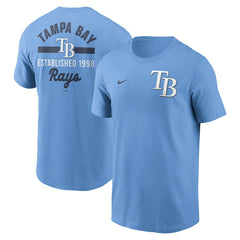 Tampa Bay Rays Nike 2-Hit T-Shirt - Light Blue - Nike on Sale