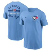 Toronto Blue Jays Nike 2-Hit T-Shirt - Powder Blue - Nike Sale