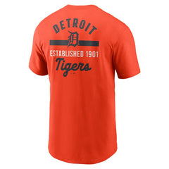 Detroit Tigers Nike 2-Hit T-Shirt - Orange - Nike Lifestyle