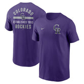 Colorado Rockies Nike 2-Hit T-Shirt - Purple - Nike Online