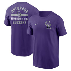 Colorado Rockies Nike 2-Hit T-Shirt - Purple - Nike Online