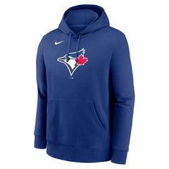 Toronto Blue Jays Nike Logo Club Fleece Hoodie - Royal - Nike Online