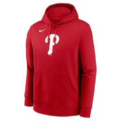 Philadelphia Phillies Nike Logo Club Fleece Hoodie - Red - Nike Online