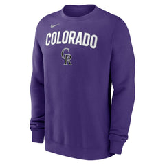 Colorado Rockies Nike Sweatshirt - Purple - Nike Online