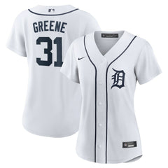 Riley Greene Detroit Tigers Nike Women's Home Replica Player Jersey - White - Nike Online