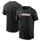 Arizona Diamondbacks Nike Team Block T-Shirt - Black - Nike on Sale