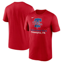 Philadelphia Phillies Nike Stadium Legend Performance T-Shirt - Red - Nike Sale