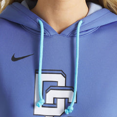 Washington Nationals Nike Women's 2025 City Connect Authentic Collection Therma-FIT Hoodie - Blue - Nike on Sale