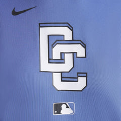 Washington Nationals Nike Women's 2025 City Connect Authentic Collection Therma-FIT Hoodie - Blue - Nike on Sale