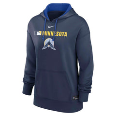 Minnesota Twins Nike Women's City Connect Authentic Collection Therma-FIT Hoodie - Navy - Nike Discount