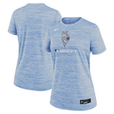 Kansas City Royals Nike Women's Authentic Collection City Connect Velocity Dri-FIT T-Shirt - Light Blue - Nike Discount