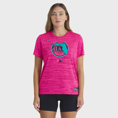 Miami Marlins Nike Women's 2025 City Connect Authentic Collection Velocity Dri-FIT T-Shirt - Pink - Nike Discount