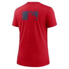 Los Angeles Angels Nike Women's Authentic Collection Early Work Tri-Blend T-Shirt - Red - Nike Sale