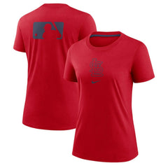 St. Louis Cardinals Nike Women's Authentic Collection Early Work Tri-Blend T-Shirt - Red - Nike Discount