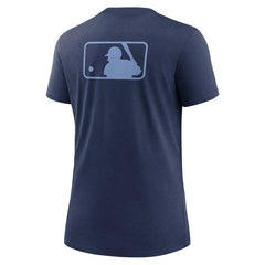 Tampa Bay Rays Nike Women's Authentic Collection Early Work Tri-Blend T-Shirt - Navy - Nike Discount