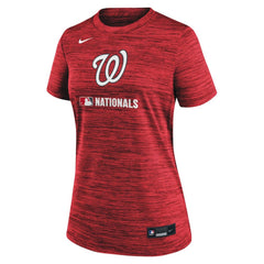 Washington Nationals Nike Women's Authentic Collection Velocity Dri-FIT T-Shirt - Red - Nike on Sale