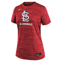 St. Louis Cardinals Nike Women's Authentic Collection Velocity Dri-FIT T-Shirt - Red - Nike on Sale