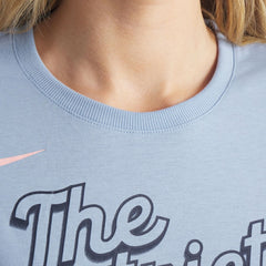 Washington Nationals Nike Women's 2025 City Connect Flowy Fashion Tri-Blend Dri-FIT T-Shirt - Blue - Nike Discount