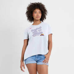 Colorado Rockies Nike Women's 2025 City Connect Flowy Fashion Tri-Blend Dri-FIT T-Shirt - White - Nike Sale