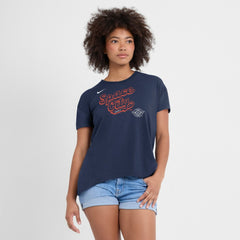 Houston Astros Nike Women's 2025 City Connect Flowy Fashion Tri-Blend Dri-FIT T-Shirt - Navy - Nike Sale