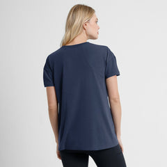 Houston Astros Nike Women's 2025 City Connect Flowy Fashion Tri-Blend Dri-FIT T-Shirt - Navy - Nike Sale
