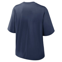 Philadelphia Phillies Nike Women's City Connect Logo Boxy T-Shirt - Navy - Nike on Sale