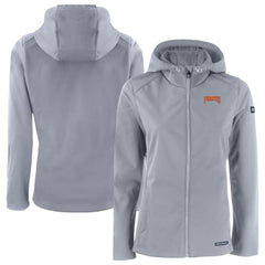 Pittsburgh Pirates Cutter & Buck Women's Evoke Eco Softshell Recycled Full-Zip Jacket - Gray - MLB Discount