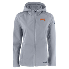 Pittsburgh Pirates Cutter & Buck Women's Evoke Eco Softshell Recycled Full-Zip Jacket - Gray - MLB Discount
