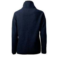 Chicago Cubs Cutter & Buck Women's Cooperstown Collection Cascade Eco Sherpa Fleece Half-Zip Pullover Jacket - Navy - MLB Discount