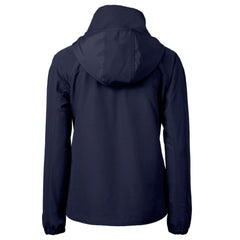 Seattle Mariners Cutter & Buck Women's Charter Eco Recycled Half-Zip Anorak Jacket - Navy - MLB on Sale