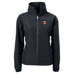 San Francisco Giants Cutter & Buck Women's Charter Eco Recycled Full-Zip Jacket - Black - MLB on Sale