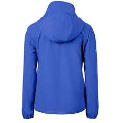 New York Mets Cutter & Buck Women's Charter Eco Recycled Full-Zip Jacket - Royal - MLB on Sale