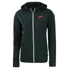 Detroit Tigers Cutter & Buck Women's Daybreak Eco Recycled Full-Zip Hoodie Jacket - Navy - MLB on Sale