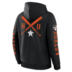 Houston Astros Fanatics Big City Legacy Fleece Pullover Hoodie - Black - Fanatics Discount