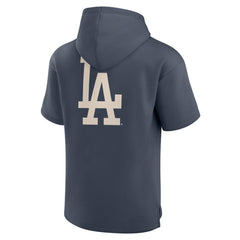 Los Angeles Dodgers Fanatics Elements Future Ground Lettering Short Sleeve Pullover Hoodie - Blue - Fanatics Online