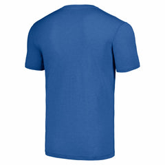 Lawrence Taylor New York Giants Homage Unisex Caricature Retired Player Tri-Blend T-Shirt Royal