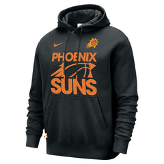 Phoenix Suns Courtside Club Pullover Hoodie Black | Nike US