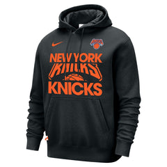 New York Knicks Courtside Club Pullover Hoodie Black | Nike online