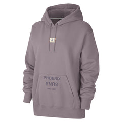 Phoenix Suns Jordan Brand Women's Courtside Statement Edition Premium Pullover Hoodie Purple