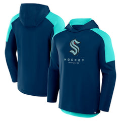 Seattle Kraken Fanatics Meta Game Transitional Pullover Hoodie - Deep Sea Blue - NHL 201742896
