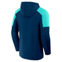 Seattle Kraken Fanatics Meta Game Transitional Pullover Hoodie - Deep Sea Blue - NHL 201742896