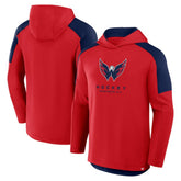 Washington Capitals Fanatics Meta Game Transitional Pullover Hoodie - Red - NHL 201742902