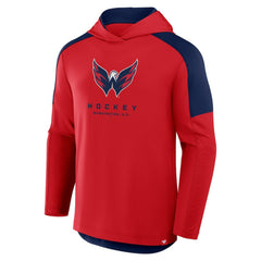 Washington Capitals Fanatics Meta Game Transitional Pullover Hoodie - Red - NHL 201742902
