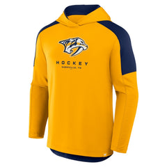 Nashville Predators Fanatics Meta Game Transitional Pullover Hoodie - Gold - NHL 201742904
