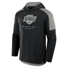 Los Angeles Kings Fanatics Meta Game Transitional Pullover Hoodie - Black - NHL 201742915