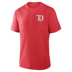 Detroit Red Wings Fanatics Fan Lanes Tri-Blend T-Shirt - Heather Red - NHL 201742926