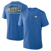 Buffalo Sabres Fanatics Fan Lanes Tri-Blend T-Shirt - Heather Royal - NHL 201742930