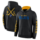 St. Louis Blues Fanatics Big City Legacy Fleece Pullover Hoodie - Black - NHL 201742960