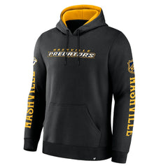 Nashville Predators Fanatics Big City Legacy Fleece Pullover Hoodie - Black - NHL 201742962
