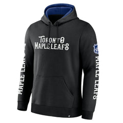 Toronto Maple Leafs Fanatics Big City Legacy Fleece Pullover Hoodie - Black - NHL 201742972